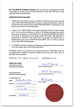 Fancy a new name? Get yourself a DEED POLL!